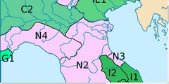 N4 : peuplement Ligure