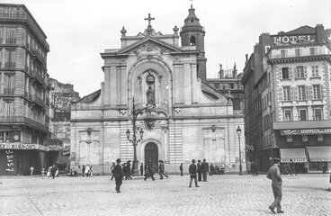 Marseille, église Saint-Augustin La façade